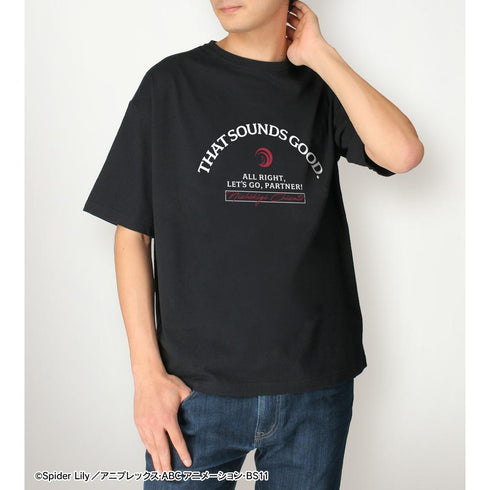 『リコリス・リコイル』描き下ろし 錦木千束 シャツコーディネートver. BIGシルエットTシャツユニセックス